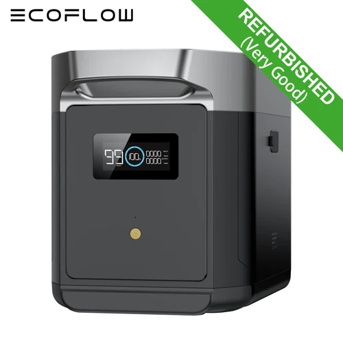 ECOFLOW Refurbished Balkonkraftwerk Zusatzakku für Delta 2 Max Powerstation