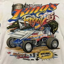 Vintage 2003 9th Eldora Dirt Late Model Dream Event T-Shirt, Late Model T-Shirt,