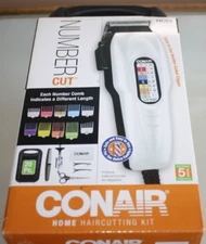 Conair  20 Piece Number Cut Home Haircutting Kit Women & Men Grooming EUC