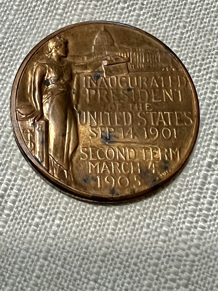1905 UNITED STATES US PRESIDENT THEODORE ROOSEVELT 2ND