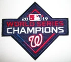 Washington Nationals~2019 World Series~Embroidered Patch~4" x 3 1/2"~Iron Sew On