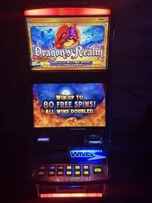 WMS BB2 SLOT MACHINE SOFTWARE SET GAME & OS CARDS DRAGONS REALM SUPER HOT RESPIN