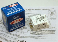 UET120 SUPCO Refrigerator Defrost Timer Control Universal 120 Volt Electronic