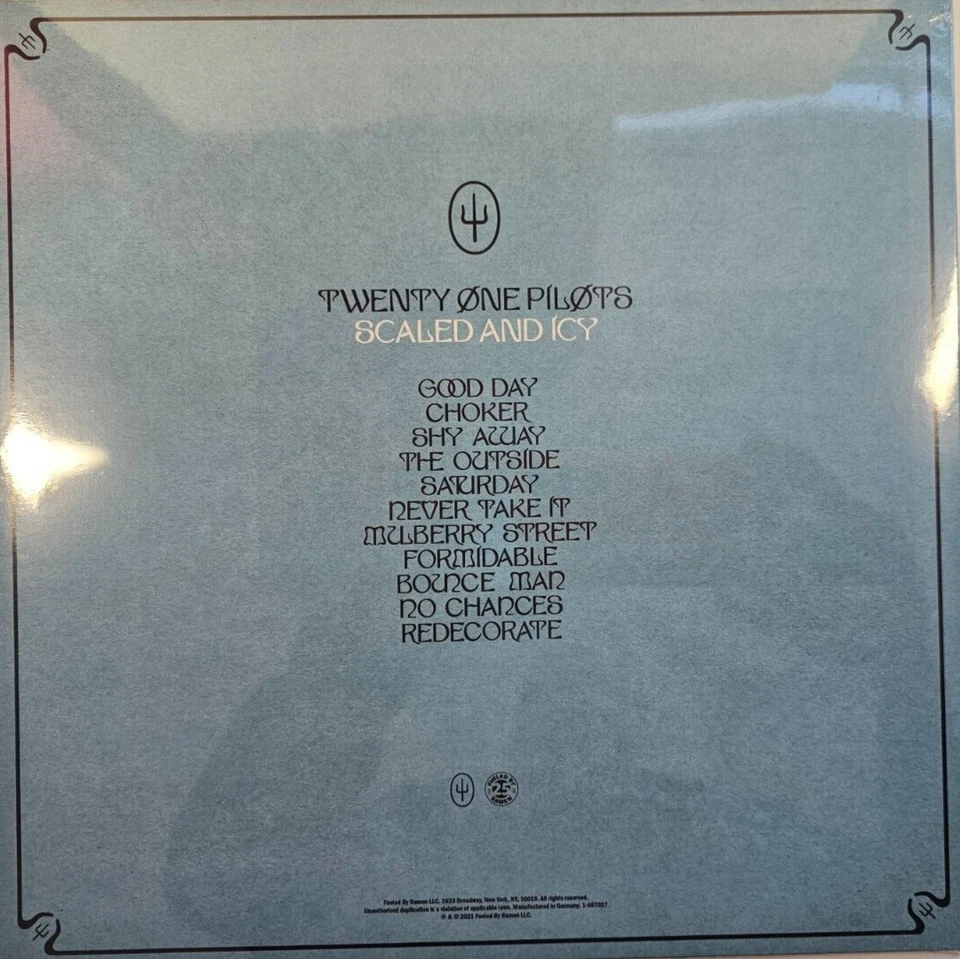 Twenty One Pilots Scaled And Icy LP Album vinyl record black Argentinian import - Image 2 of 4