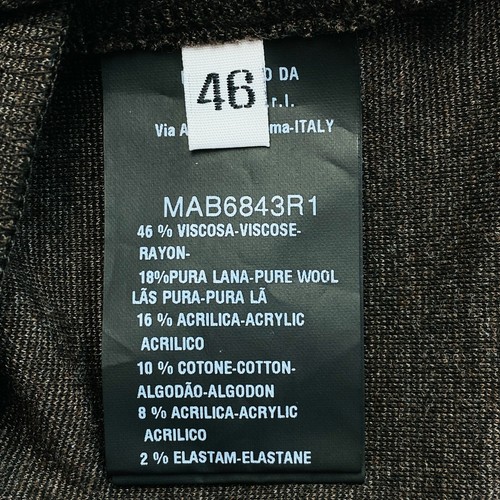 RRP 335 Pianurastudio Brown Rundhals Kleid Größe It 46 Eu 42 UK 14 - Bild 6 von 8