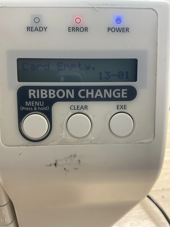 NISCA PR-C151 DUAL-SIDED ID CARD PRINTER /FOR PARTS  /JUA527 - Image 4 of 4