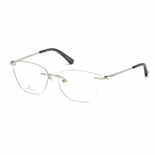 Montatura Occhiali Da Vista Donna Swarovski 5247 016 Palladio Squadrato  Metallo | eBay
