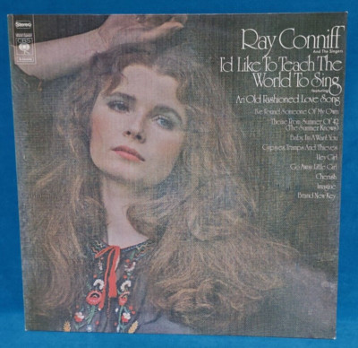 Ray Conniff - Id like to teach the world to sing LP. Von 1972 Holland press.