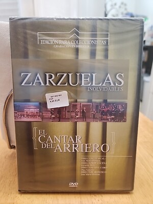 New Sealed Zarzuelas Inolvidables El Cantar Del Arriero Dvd [DVD] European Regio