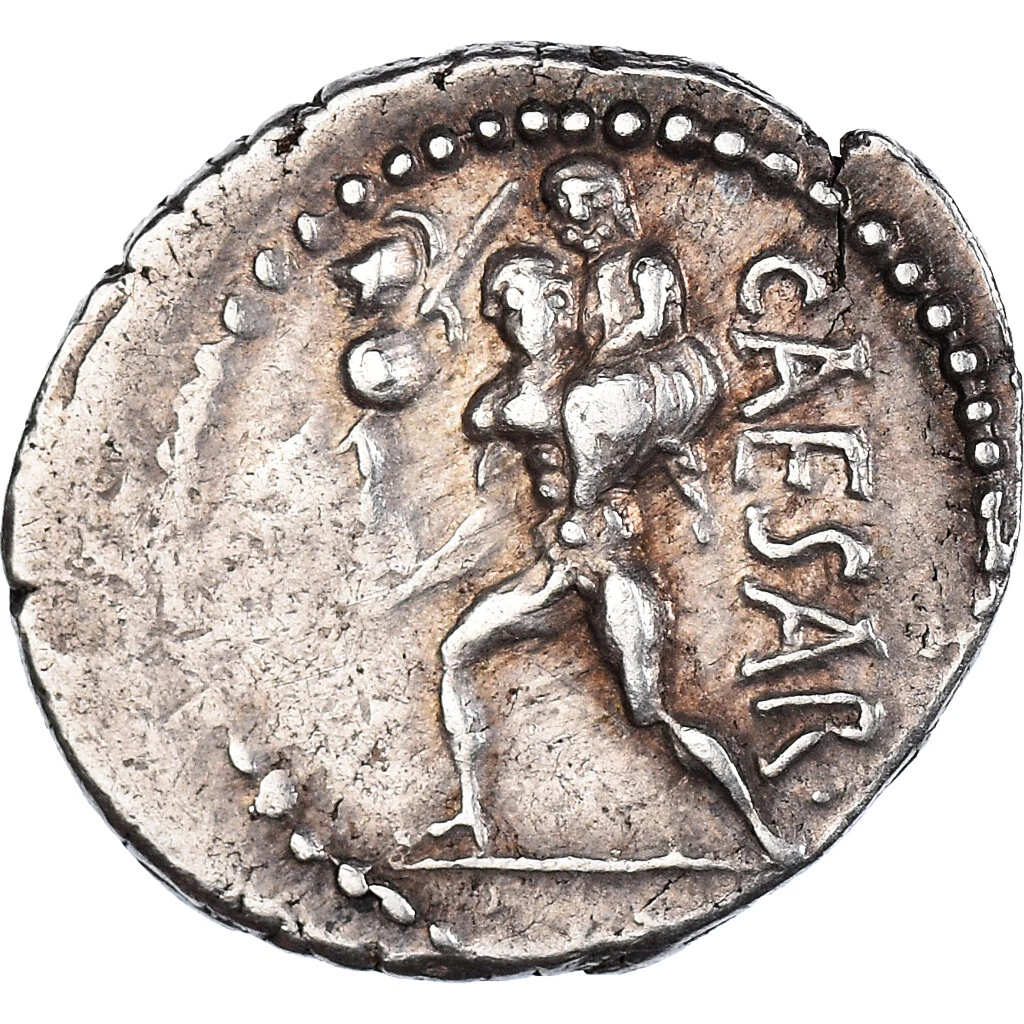 868919] Coin, Ancient Rome, Roman Republic (509 – 27 BC), Julius Caesar,  Denar | eBay