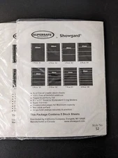 Black Supersafe Stocksheets 2 Pocket