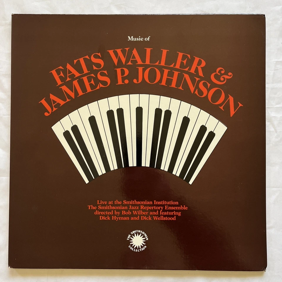 SMITHSONIAN JAZZ REPERTORY ENSEMBLE: Music Of Fats Waller & James P. Johnson LP - Image 2 of 4