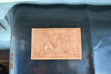 Wallet Moroccan Leather Genuine Bi-fold Carved Unisex Tooled Morocco