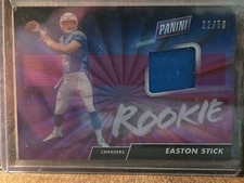 2019 Panini Day Rookie Materials Rainbow Spokes #D  /50 Easton Stick #ES RC