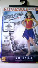 JUSTICE LEAGUE WONDER WOMAN Kids Costume Size MEDIUM 8-10
