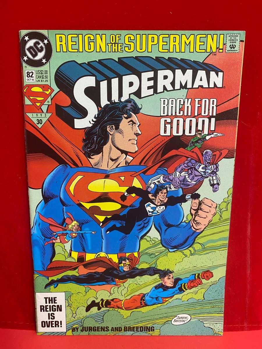Dc Comics Watch The Reign Of Superman Reign Of The Supermen Watch