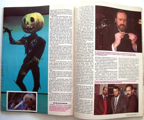 STARLOG ~ Starman, Jeff Bridges, Romulan Ship Poster, #92, 1985 ~ MAGAZINE - Picture 13 of 16
