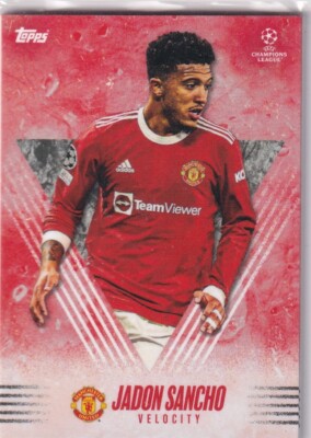 2022 Topps Alphonso Davies Curated Set My Journey Jadon Sancho