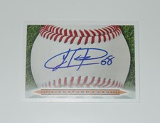 YOHAN FLANDE SIGNED AUTO'D SIGNATURE CARD COLORADO ROCKIES MLB DEBUT 2014 KBO