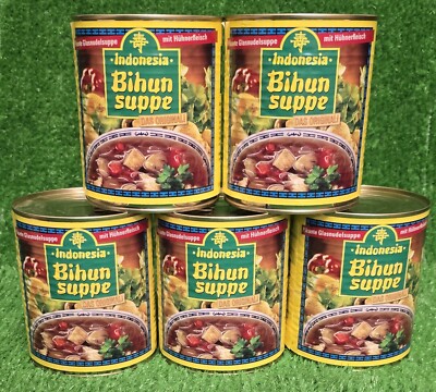 7,57 /L) 5x Indonesia Original Bihunsuppe 780ml Glasnudeln Hühnerfleisch Versa0 