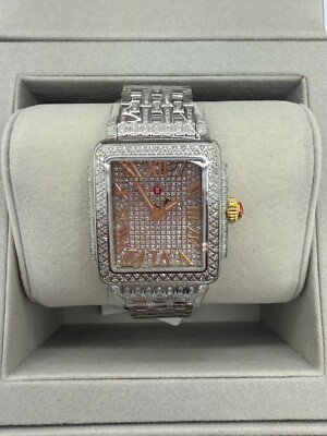 Michele Deco Madison 31 mm Silver Dial Silver Stainless Steel Watch MWW06G000041