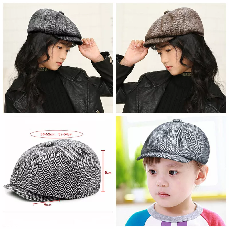 Baby girl flat cap sales