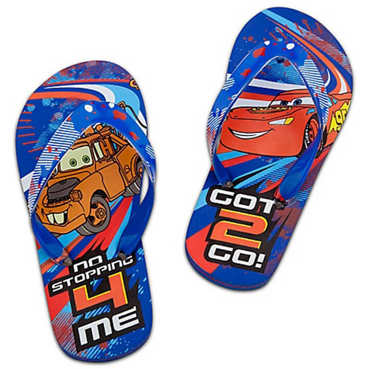 Disney cars flip flops sale