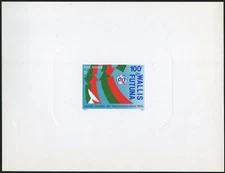 Wallis & Futuna C159 deluxe, MNH. Michel 552. Telecommunications Day, 1988.