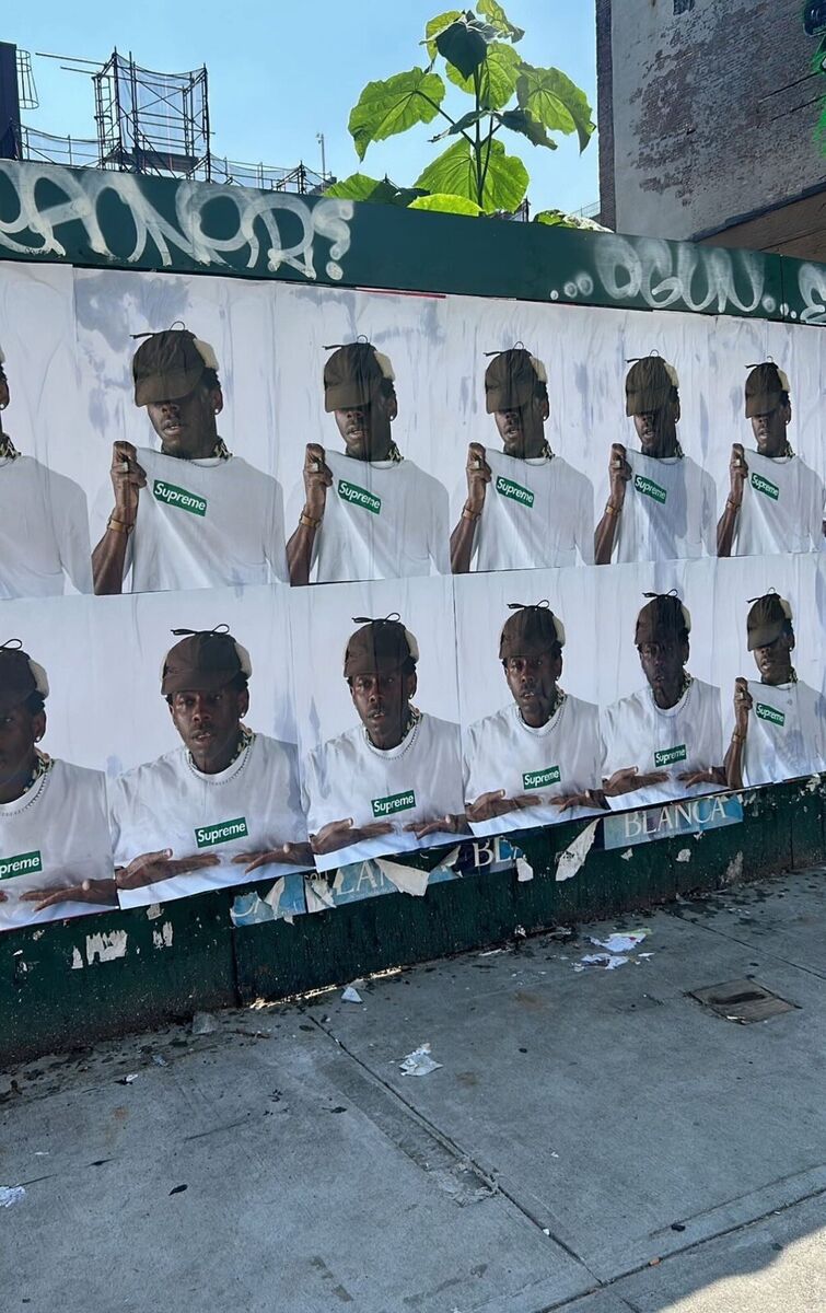 Supreme Tyler the Creator Poster (FW24) - New York City Supreme Tyler the Creator Poster (FW24) - New York City