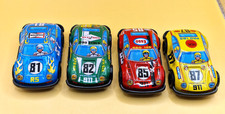 Vintage Tin Toy Porsche Cars Lot x4 Japan Racing 11  12cm