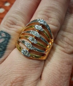 Nolan Miller Statement Ring Size 10