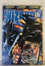 WIZARD Guide to Comics #24 zapieczętowany z kartami promocyjnymi 8/'93