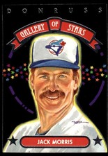 1992 Triple Play Gallery of Stars Jack Morris #GS-3