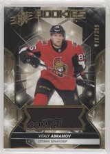 2019-20 SPx Rookies Memorabilia 170/399 Vitalii Abramov Vitaly Abramov #97 vm9
