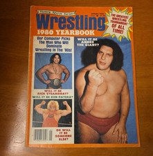 WRESTLING 1980 YEARBOOK WWF NWA 1980 KEVIN DAVID VON ERICH RIC FLAIR ANDRE GIANT