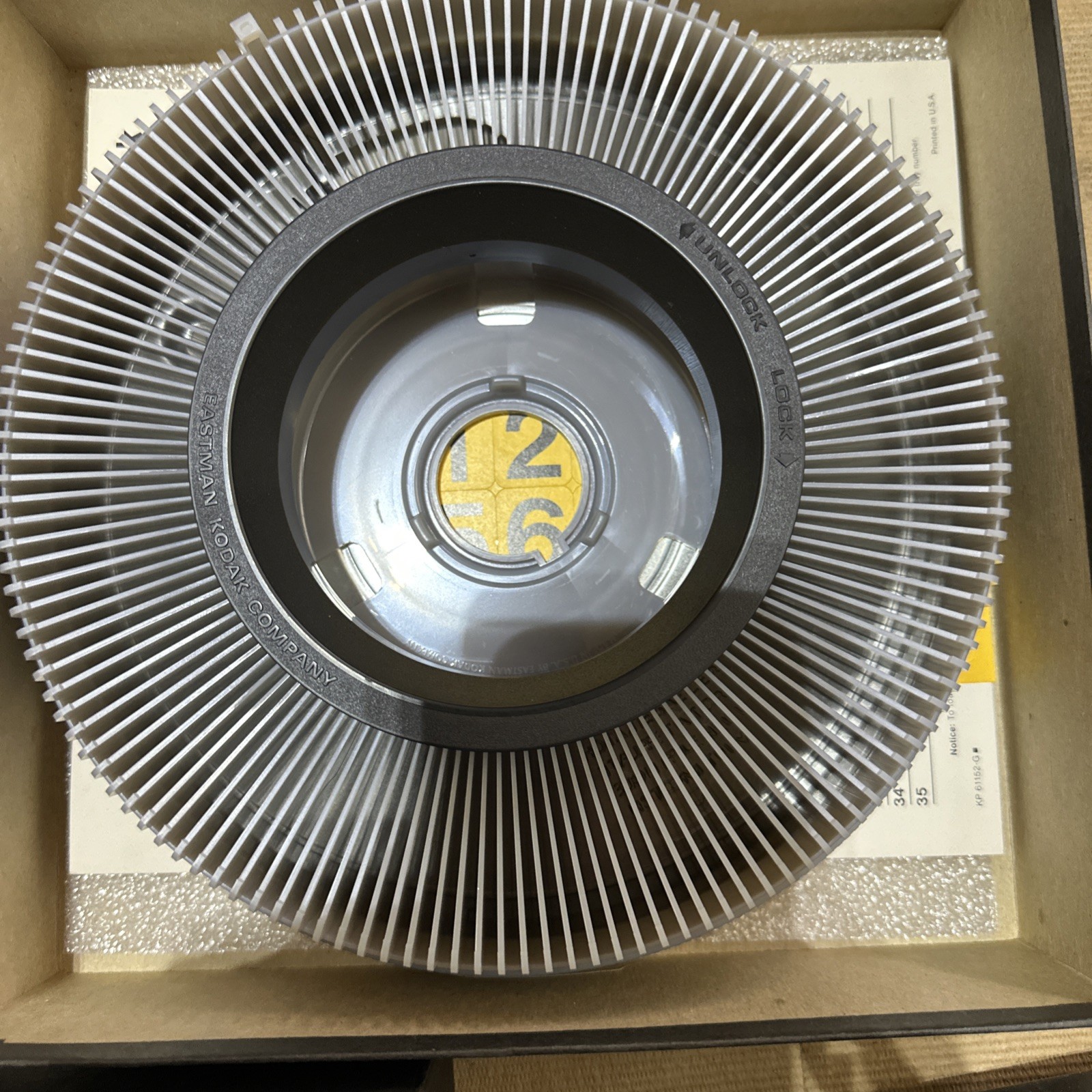 Lot of 3 Kodak B140T Carousel Transvue 140 Slide Tray - Vintage, Display, Photo