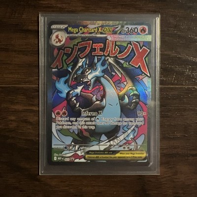 Mega Charizard x Ex 023 Me: Mega Evolution Promo Holo Pokemon Card