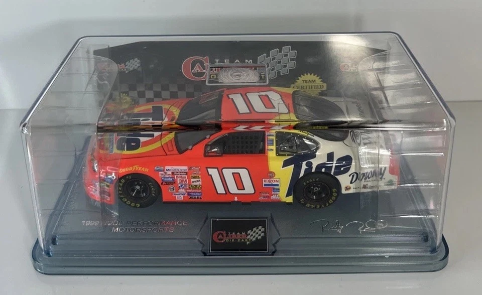 Ricky Rudd Tide #10 1999 Ford Taurus Team Caliber 1:24 Diecast Car W/ Box - Image 2 of 4