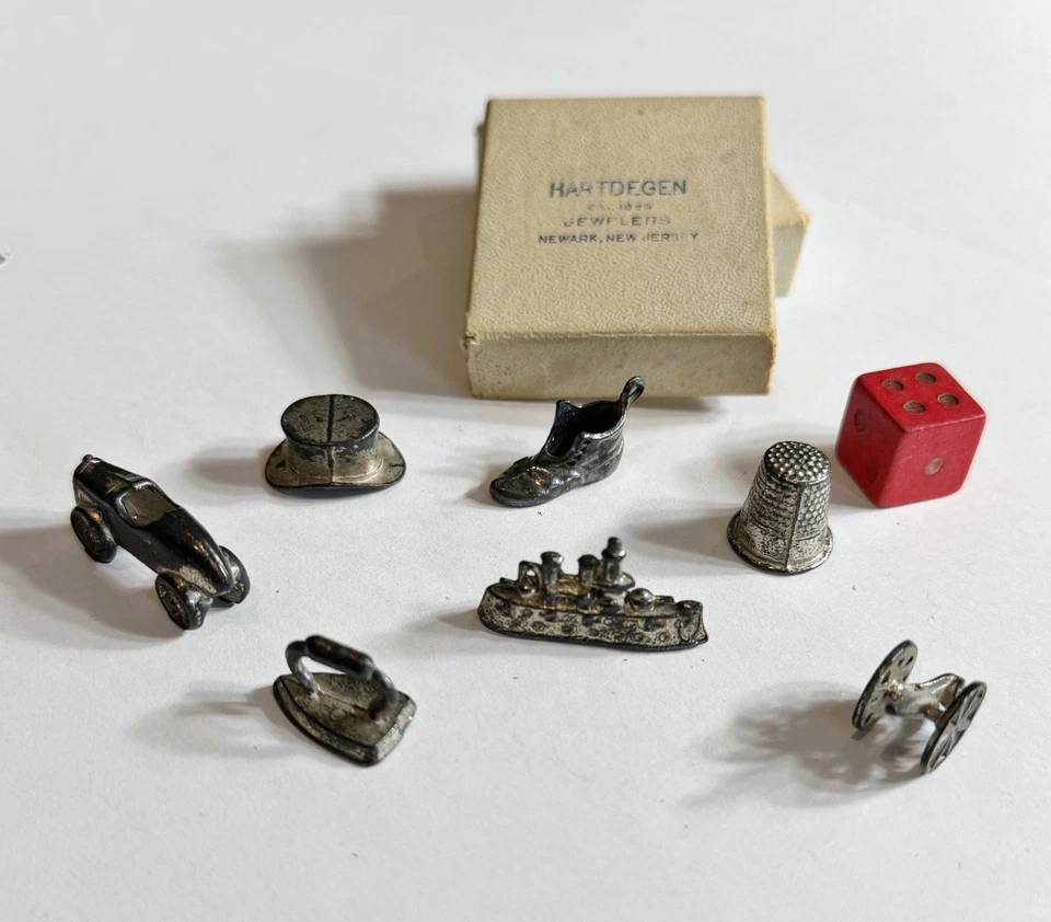 Juego Monopoly Vintage 1935 Raro Único 1ª Patente 1509312 Todas las Cartas Ficha Sin Tablero Foto 4 de 4