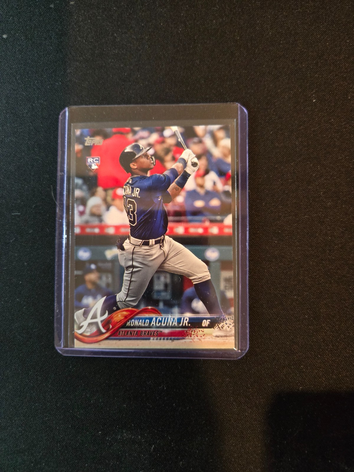 Ronald Acuna Jr. 2018 Topps Update Rookie Card #US250 RC