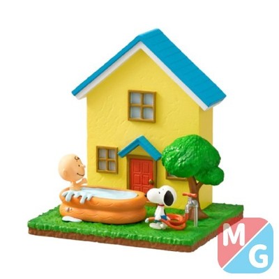 Re-ment Snoopy Sweet Little Home - Schwimmbad *UK-Ware*