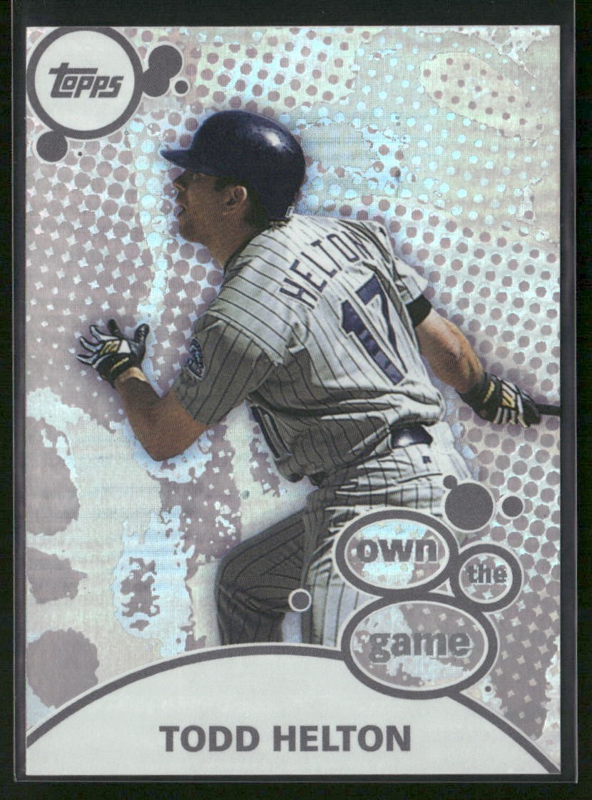 Todd Helton 2003 Topps Own the Game #OG2 Insert Z1