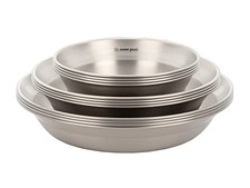 Snow Peak Tableware Set L Family TW-021F 16-Piece Camping Dinnerware Set