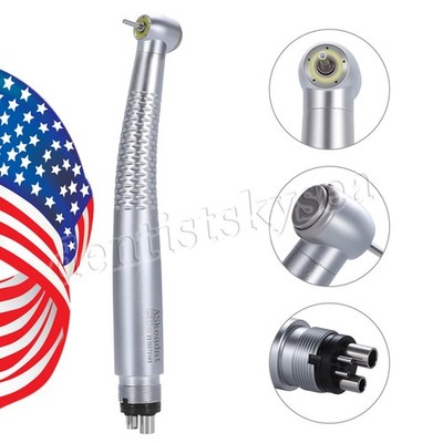 Dental USA E-generator Integrated LED Shadowless Ring Handpiece 4Holes EIS Y