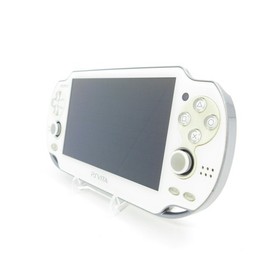 【Excellent】Sony PS Vita PCH-1000 Crystal White Wi-Fi Model Console only #Arr08/0
