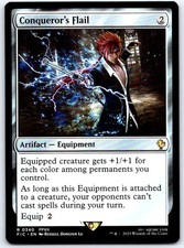 Conqueror's Flail 340 R Commander: FINAL FANTASY MTG NM/M
