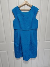 Phase Eight Blue ' Floral Dress - Plus Size 18
