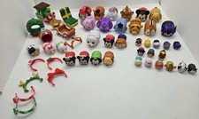 Disney Tsum Tsum Christmas Holiday Figure Lot Mickey Minnie Eeyore Tigger Stitch