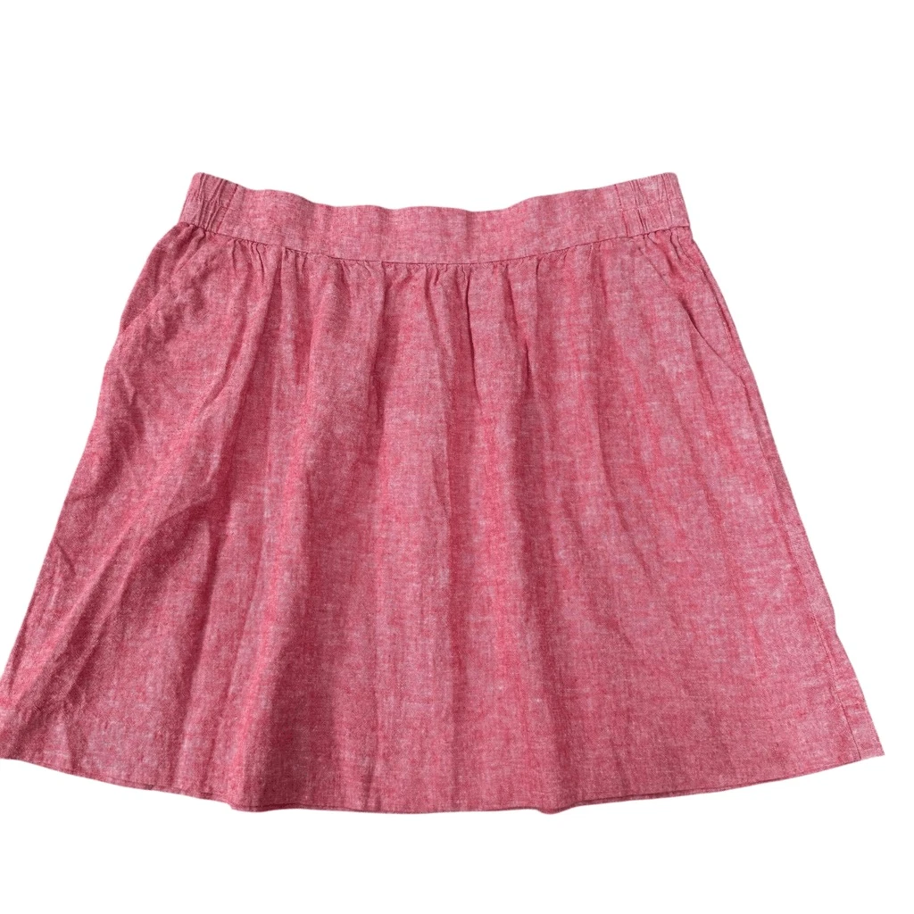 Ann Taylor Loft Linen Blend Skirt Womens Size L