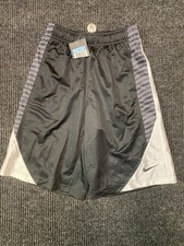 NWT NIKE Boys Youth Sz M DRI-FIT Woven Training Shorts Lightweight Wicking Black